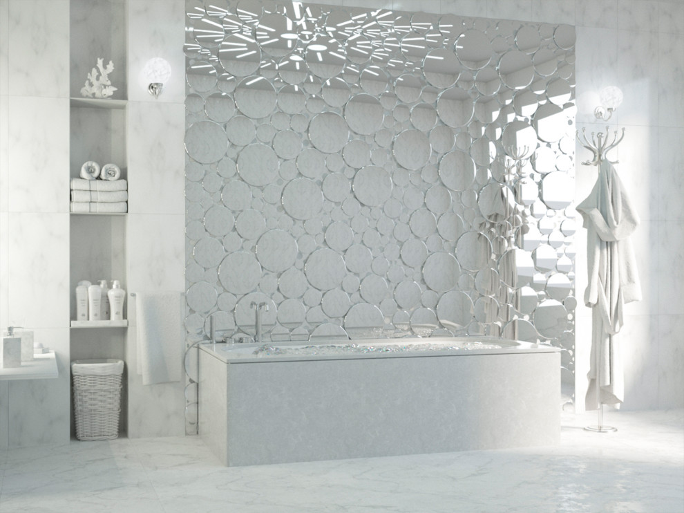 Обложка проекта: Белая ванная