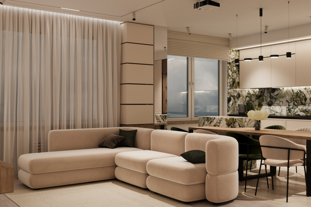 Кухня-гостиная