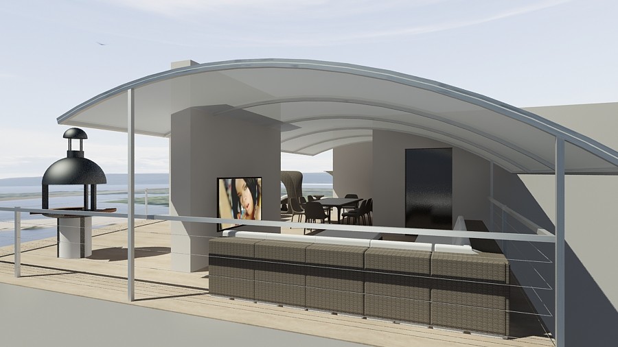 Коттедж на Волге