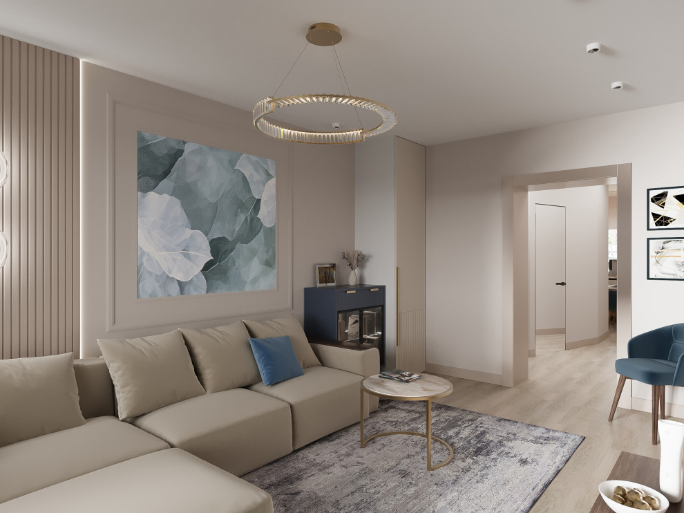 Обложка проекта: Дизайн квартиры в современном стиле в Уфе