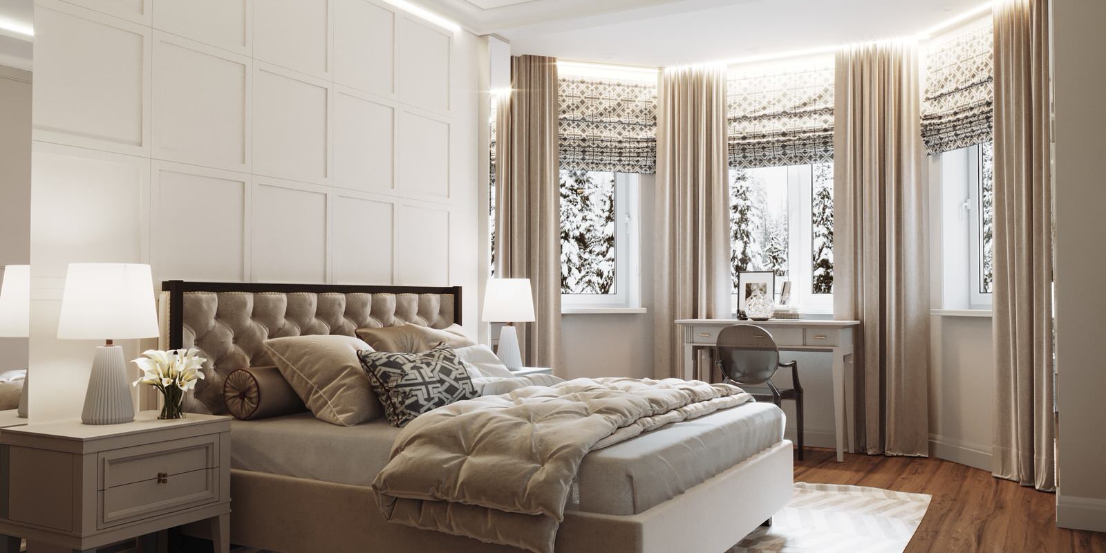 Обложка проекта: Элегантная классика частной резиденции