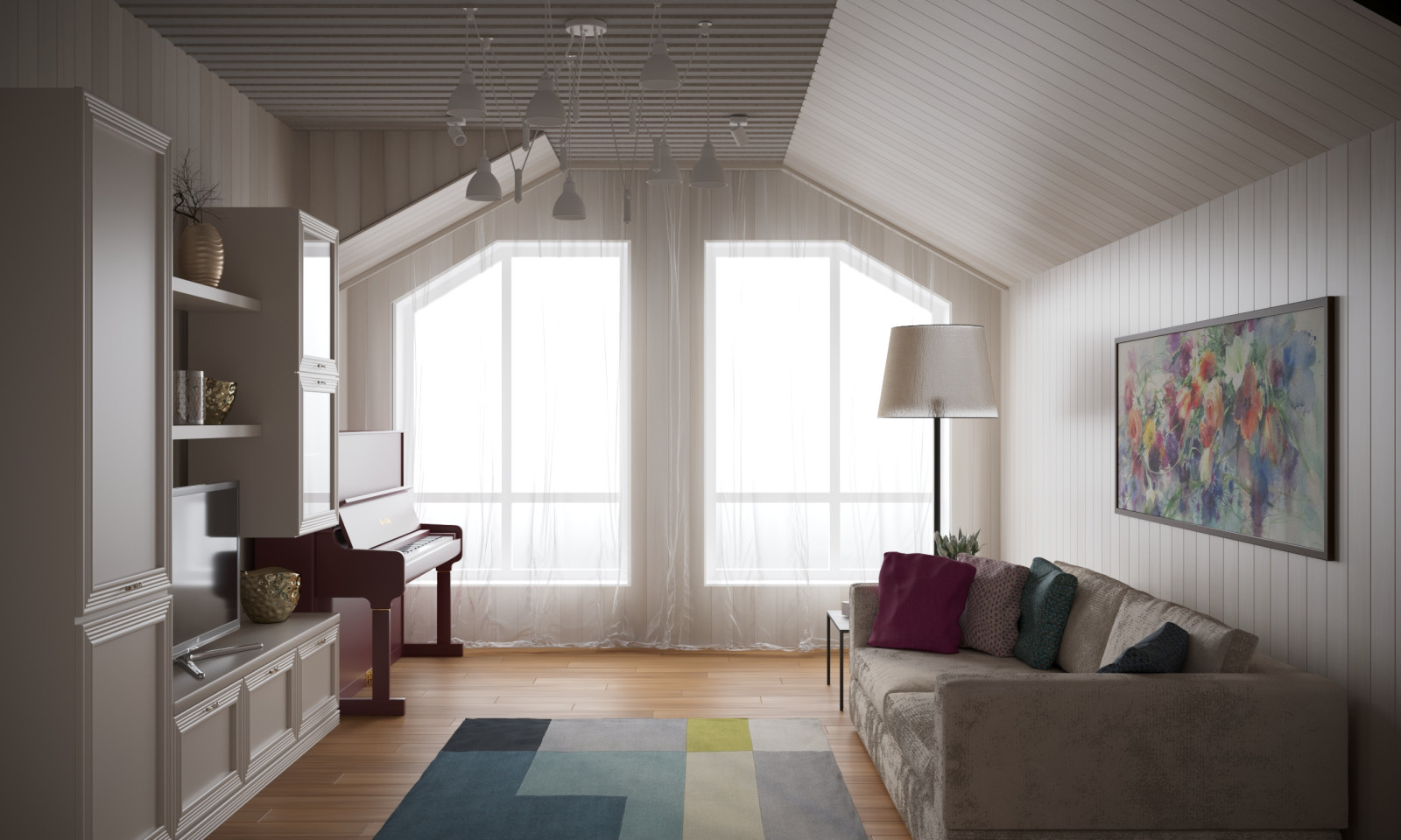 Интерьер деревянного дома, Нижегородская область