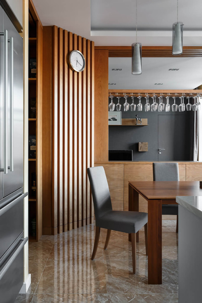 Трехкомнатная квартира в эко стиле 75 м2