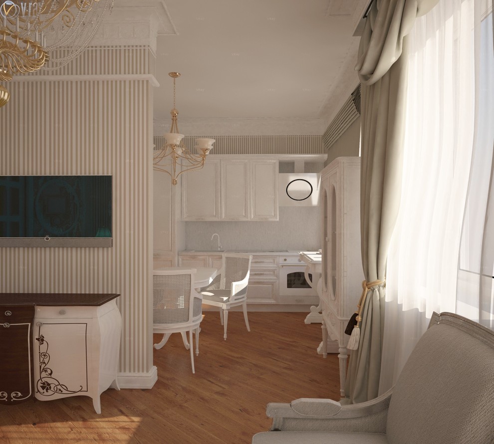 Студия в классическом стиле