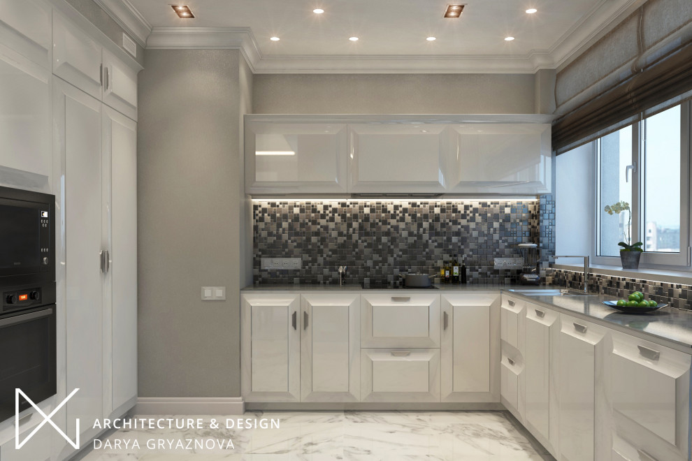 Кухня в городской квартире