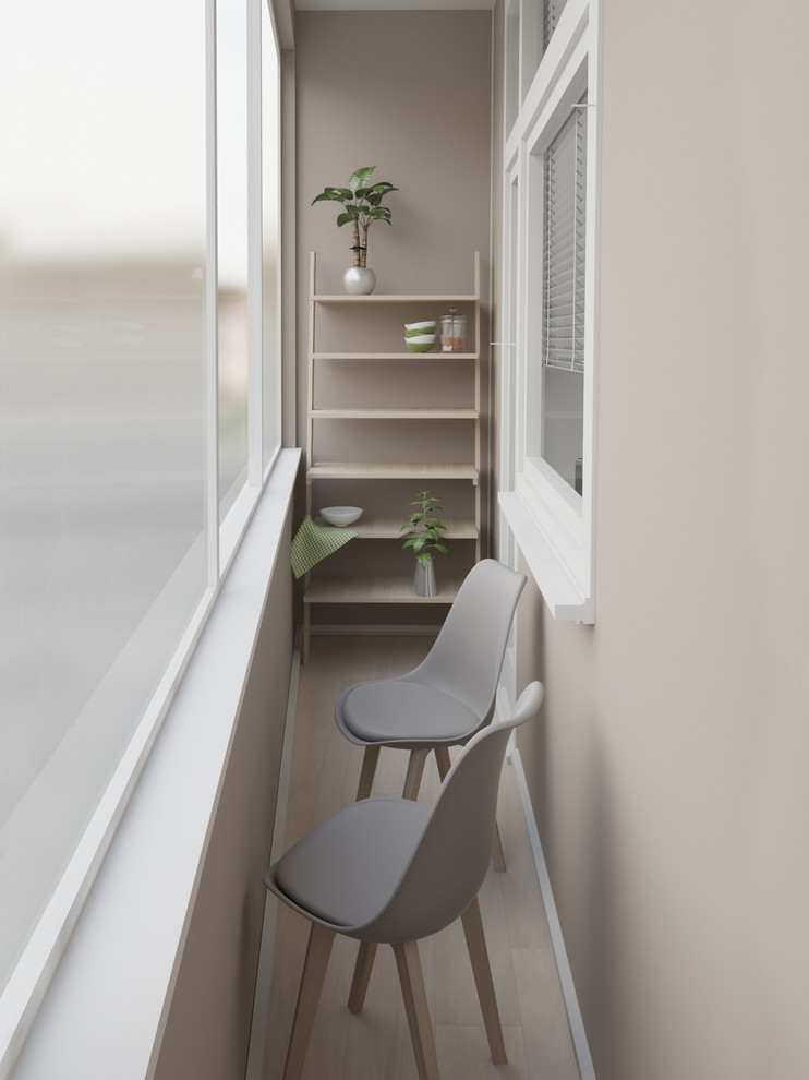 Однокомнатный модуль в стиле Контемпорари