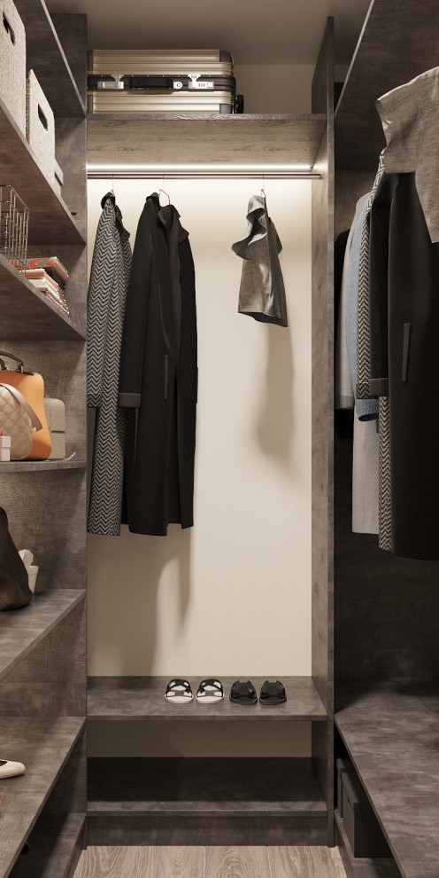 Вместительная гардеробная