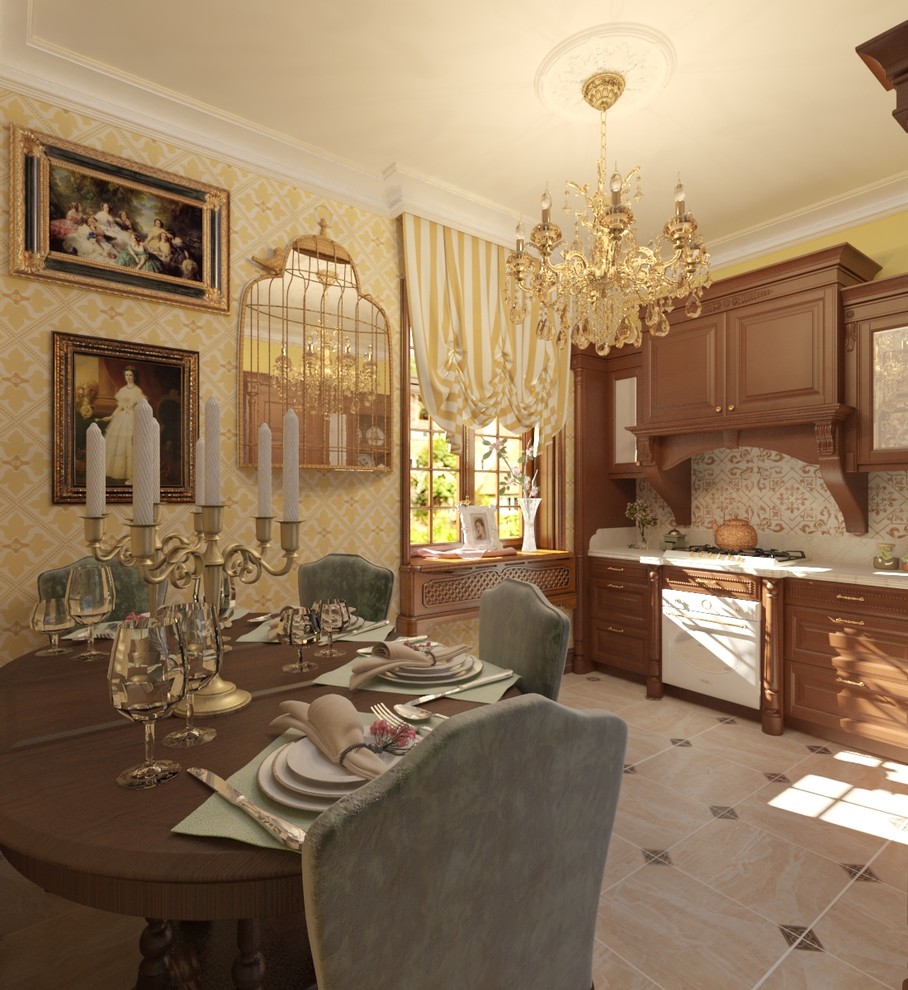 Викторианский стиль с элементами шинуазри