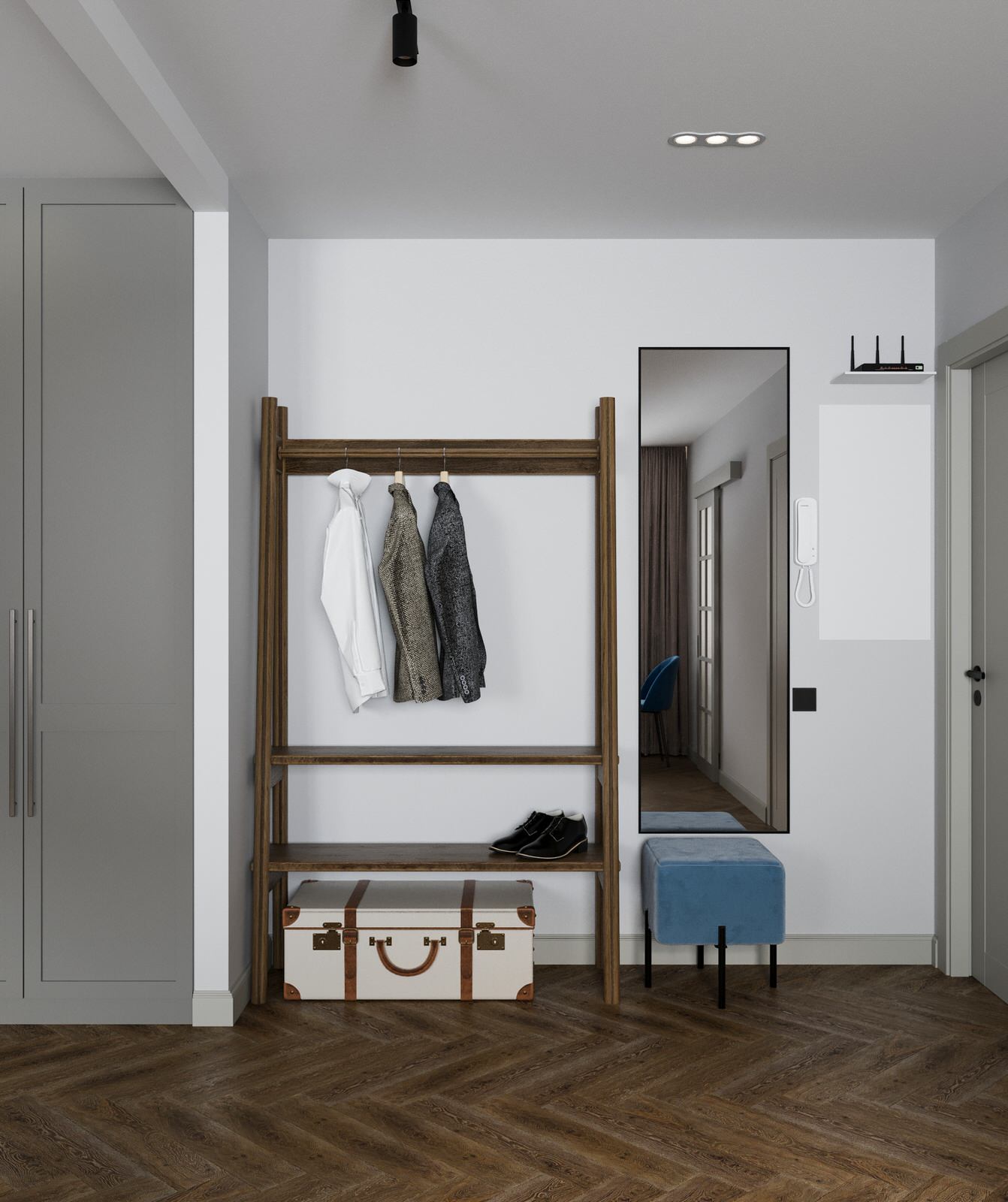 Обложка проекта: Уютная перепланировка 3-х комнатной хрущевки