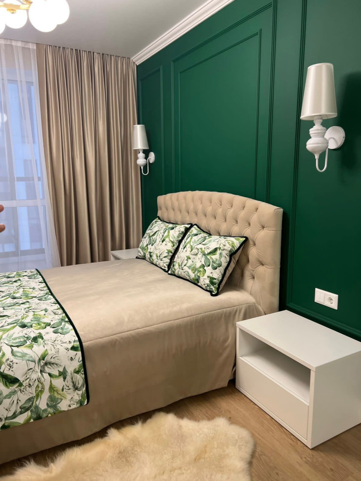 интерьер однокомнатной квартиры ЖК Олимп