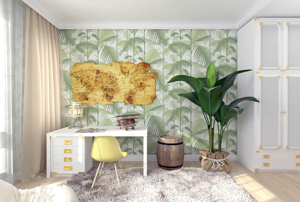 Детская комната, в которой применялись только Эко-материалы!