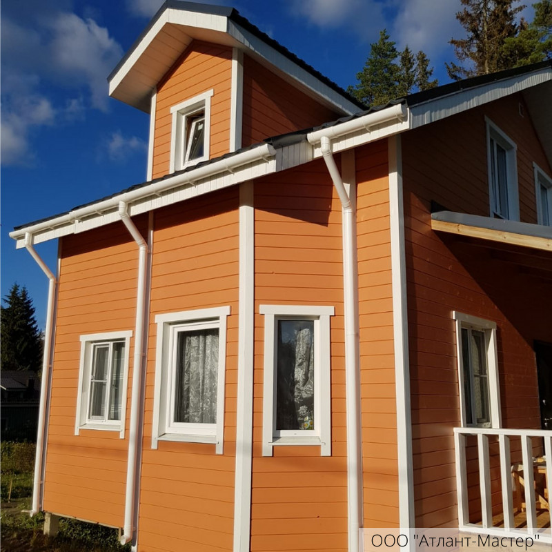 Покраска дома 12