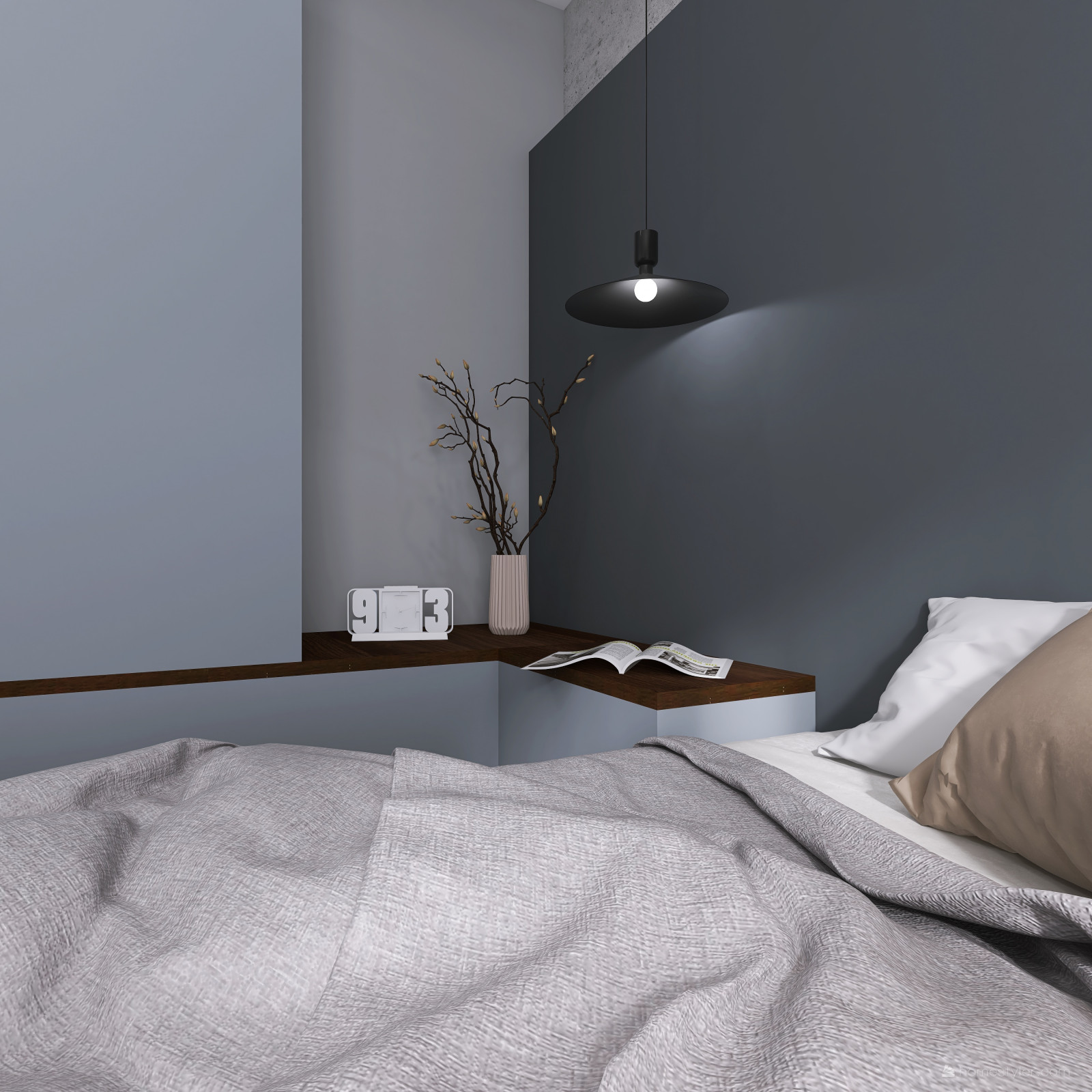 Спальня холостяка