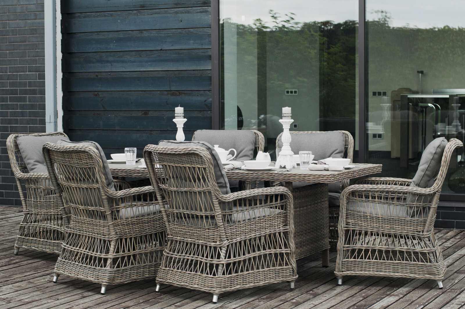 Коллекция мебели для террасы загородного дома (ЦЕСЕНА)