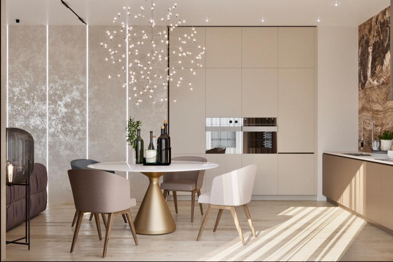 Квартира 140 м2, ЖК Флора и Фауна, Новосибирск, 2017 г.