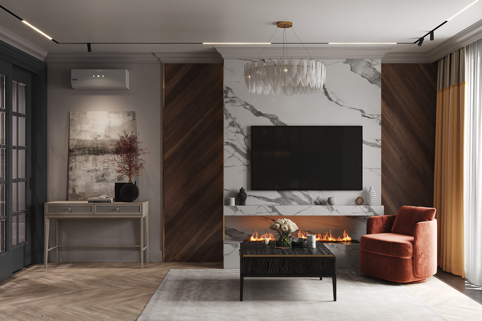 Дерево и камень