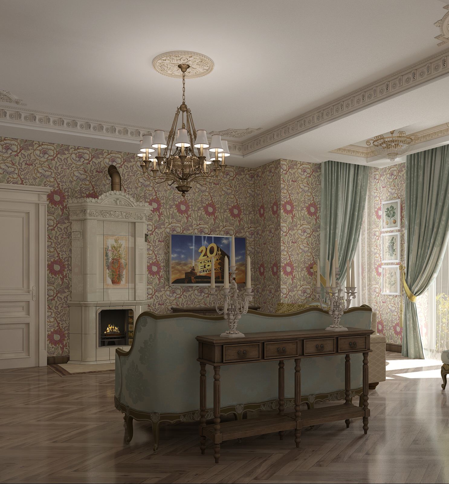 Дом в классическом