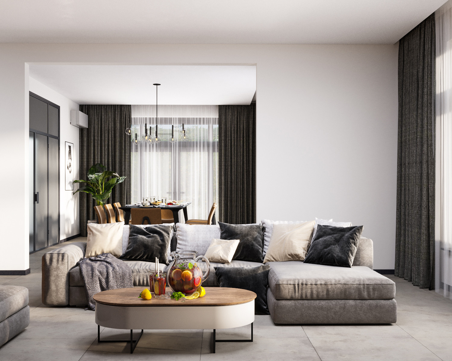 Современный интерьер дома