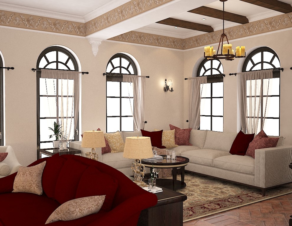 Дом в испанском средиземноморском стиле