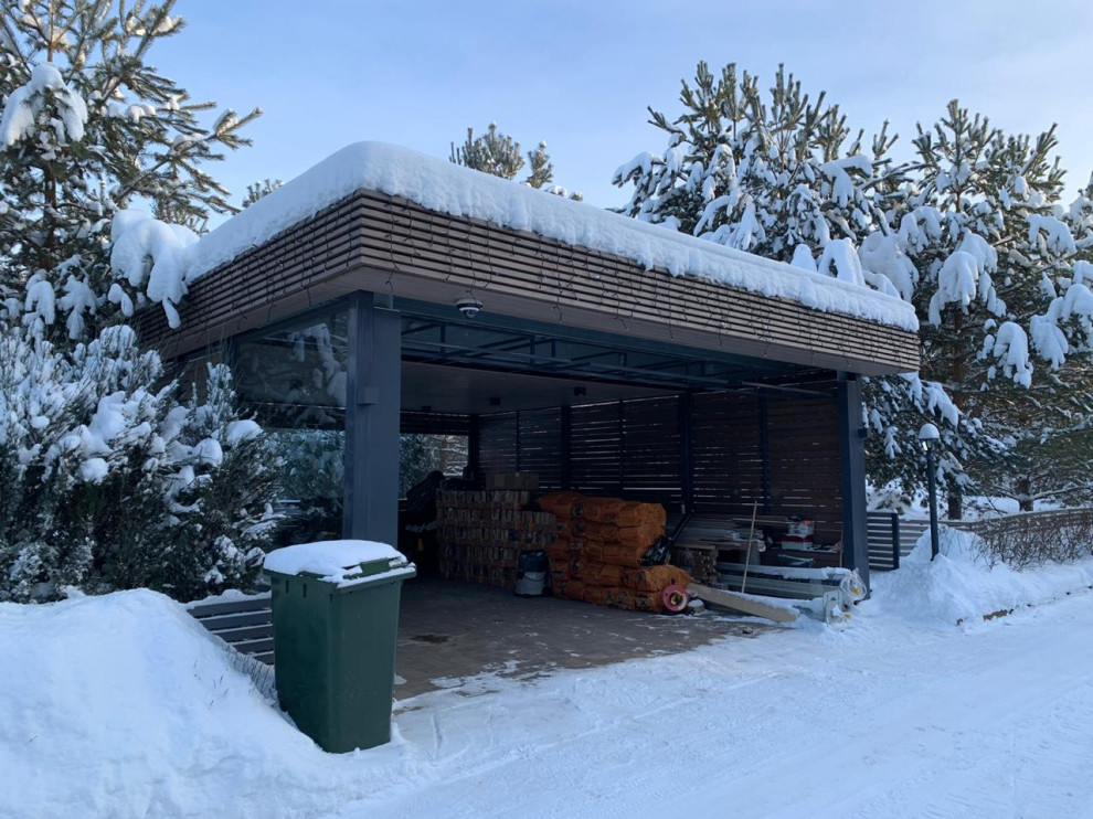 Истра. Комплексная застройка. беседка и Навес.