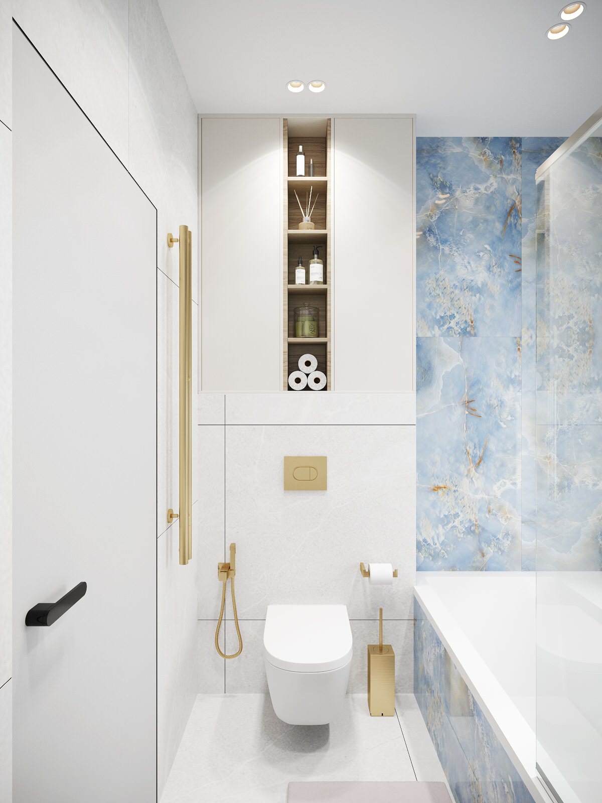 Ванная на втором этаже