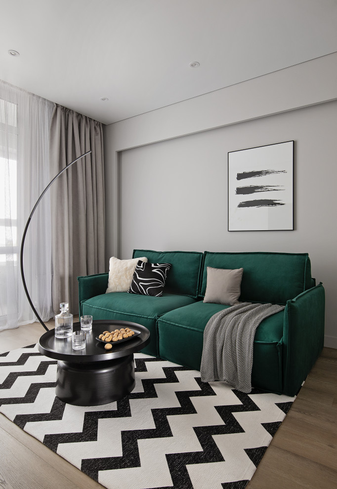 Реализованный дизайн-проекта квартиры под сдачу