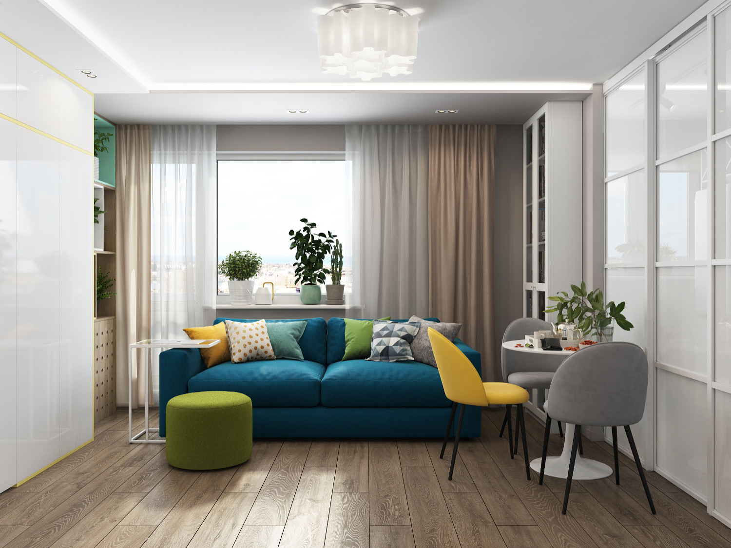 Обложка проекта: Дизайн квартиры - Металлургов 16, Екатеринбург