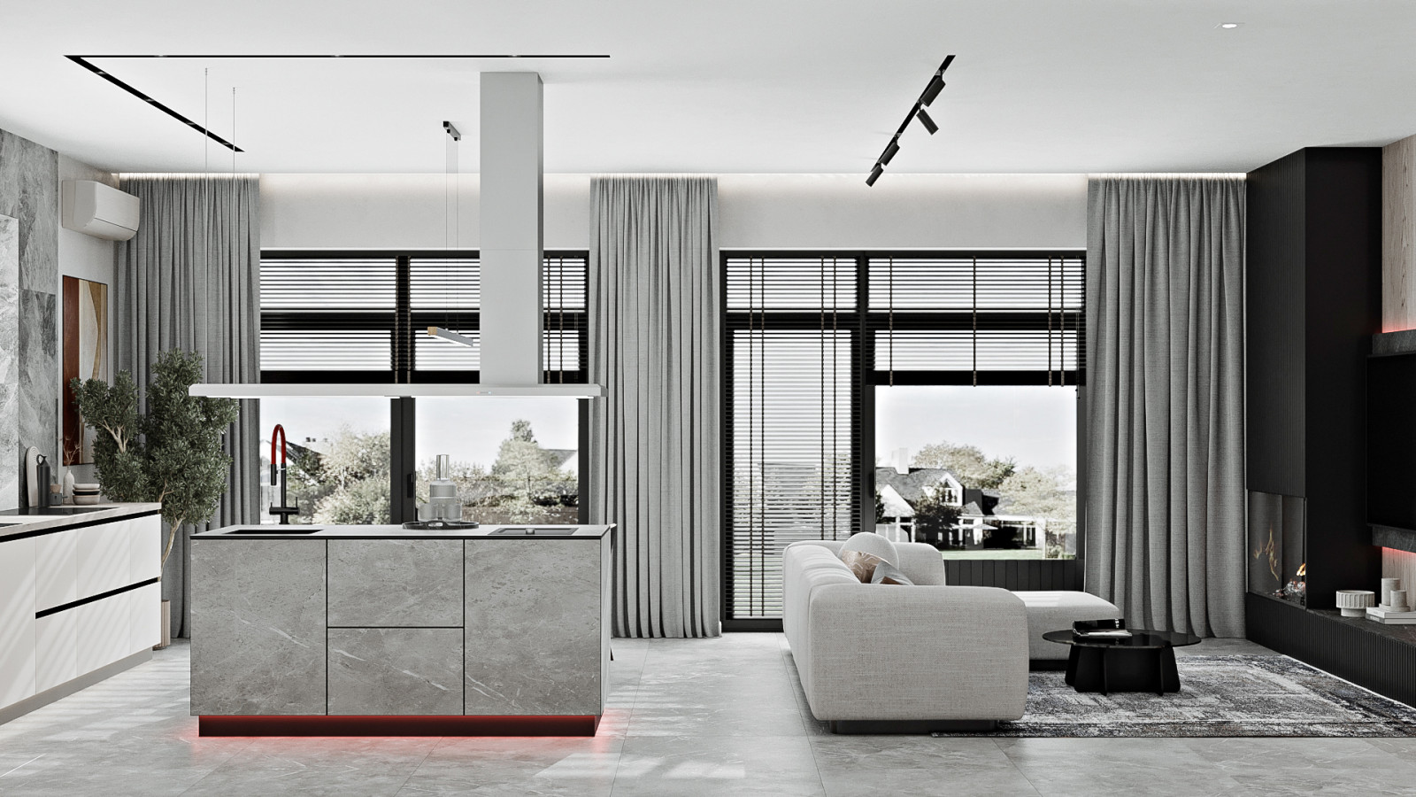 Дизайн интерьера для дома в кп Первозванный 2