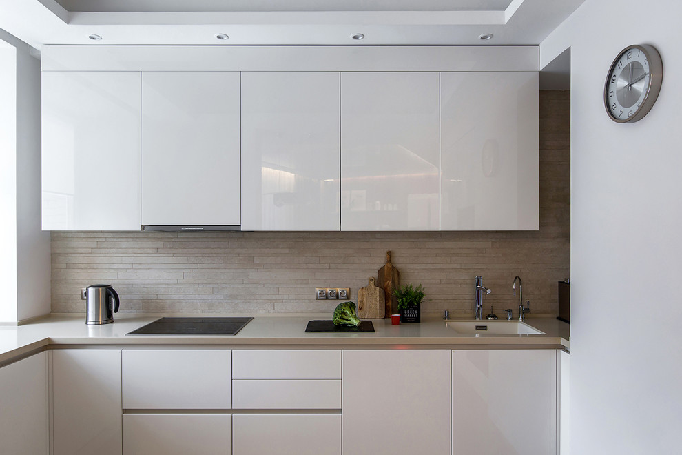 Природный дизайн - квартира в современном стиле в ЖК Мичуринский