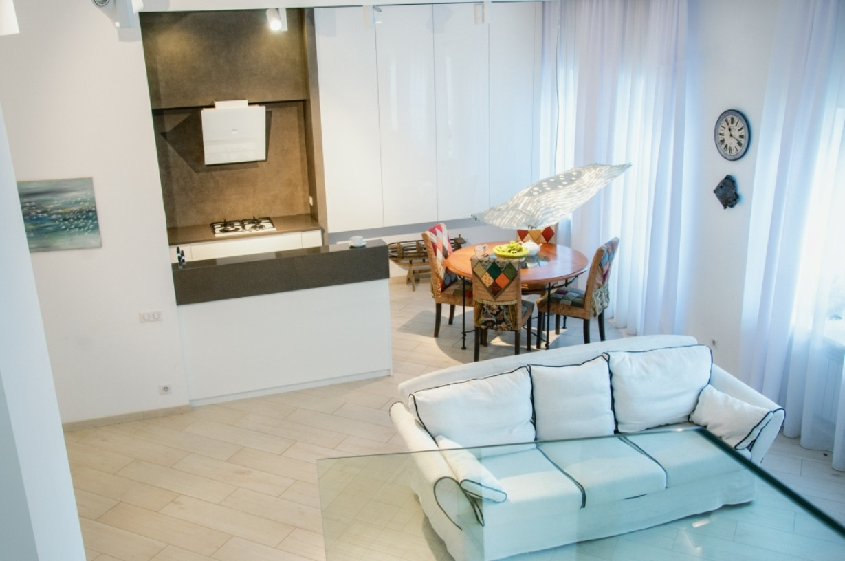 Интерьер двухуровневой квартиры