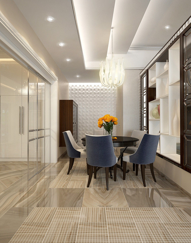 Интерьер дома 285 метров.