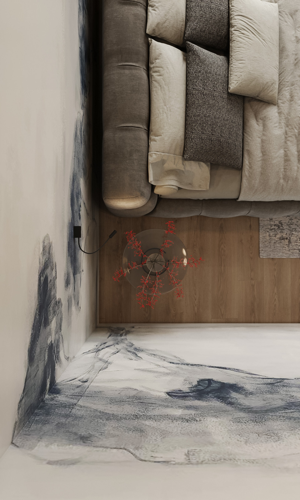 Минималистичная спальня