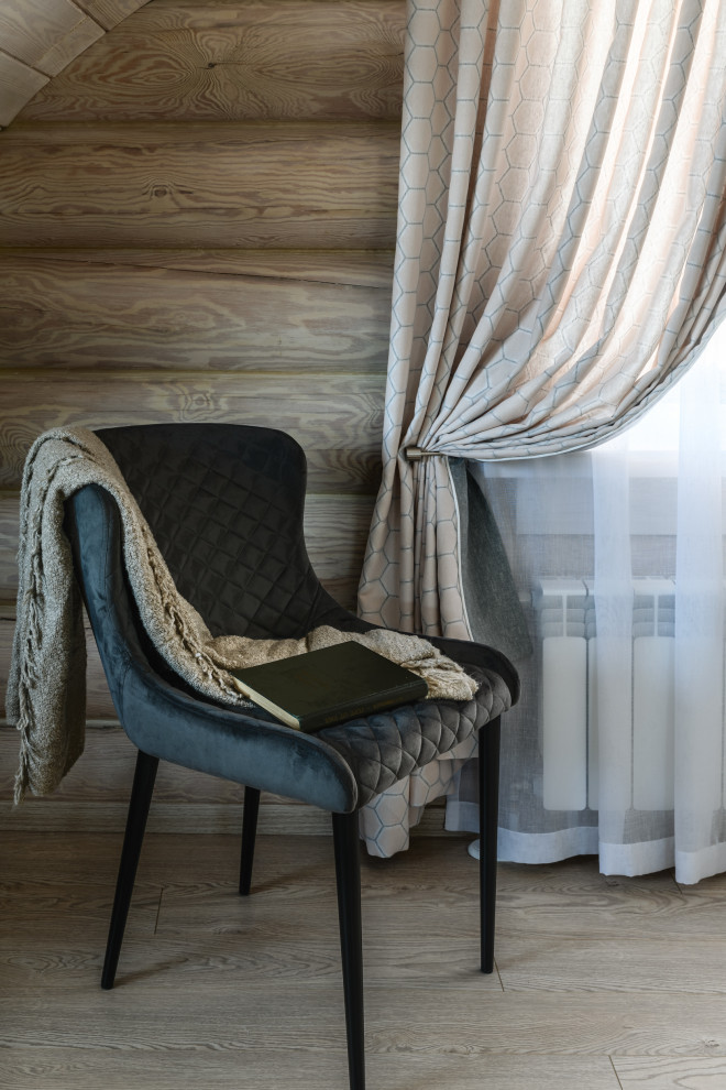 Съёмка штор в хзагородном доме