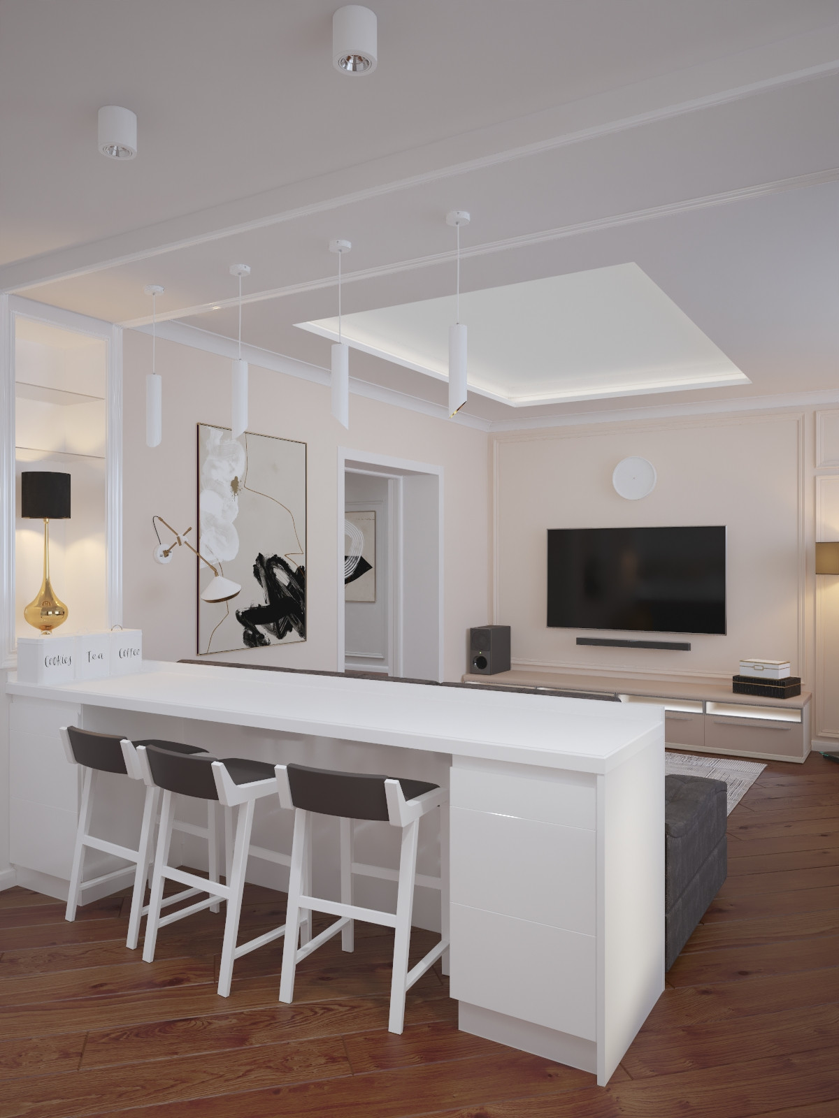 Трехкомнатная квартира / Чебоксары / 2019 год