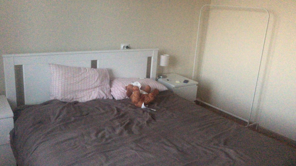 Спальня в скандинавском эко-стиле