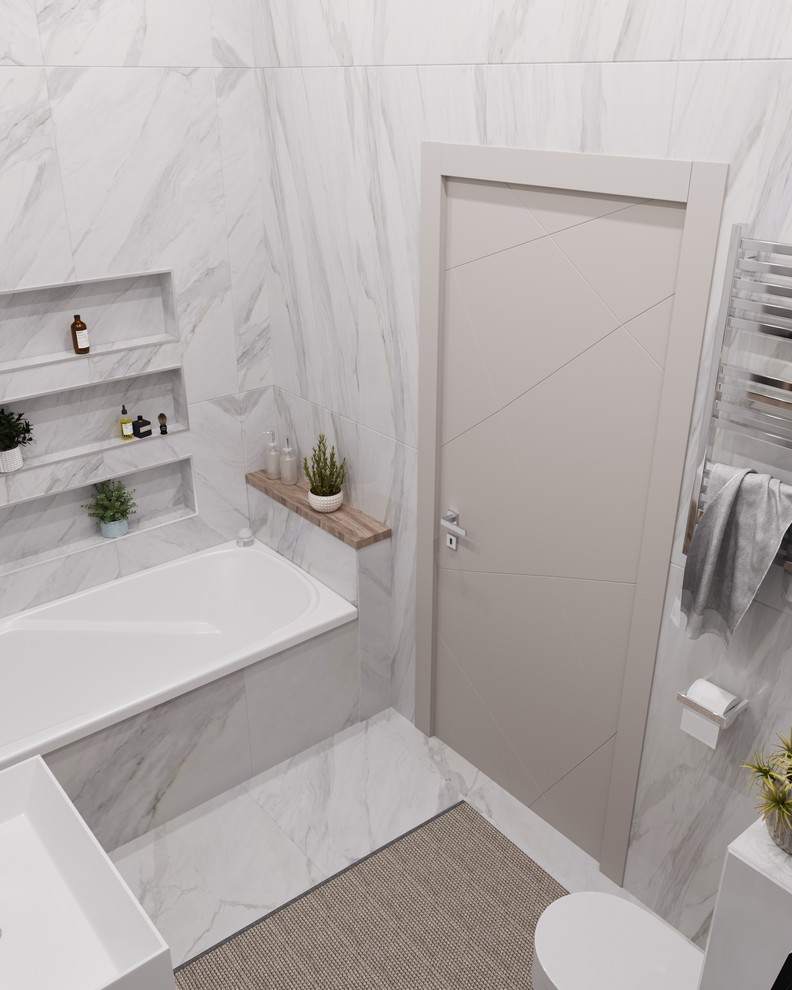 Квартира с тремя спальнями,  площадью 144 м 2