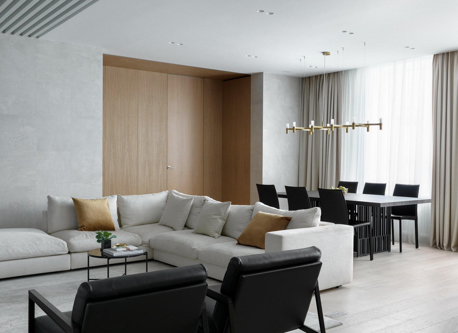 Обложка проекта: Квартира 170 м2 на Ленинском проспекте