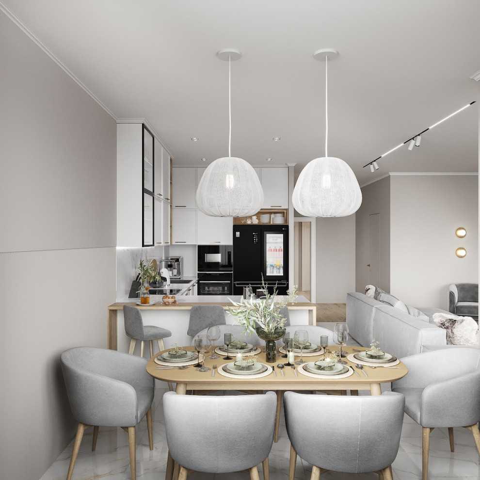 Проект квартиры 109 кв.м для семьи из г. Кемерово