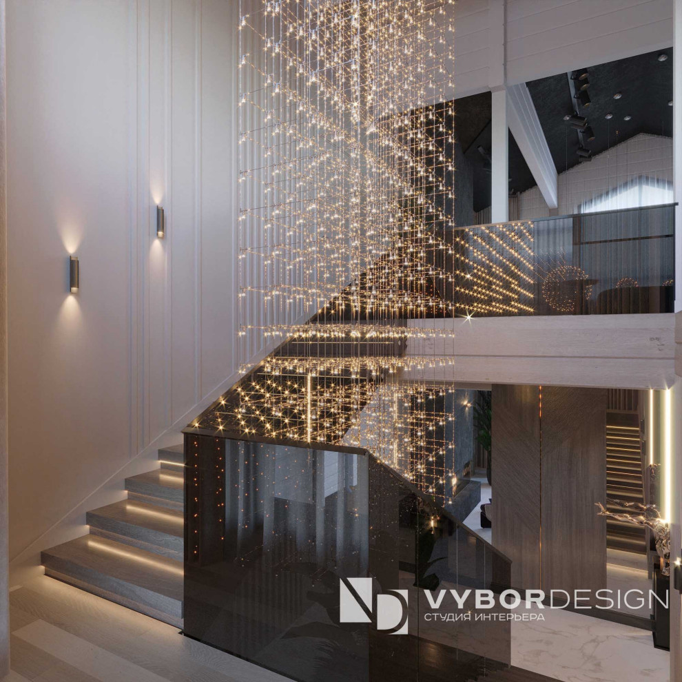 Дизайн интерьера дома из бруса