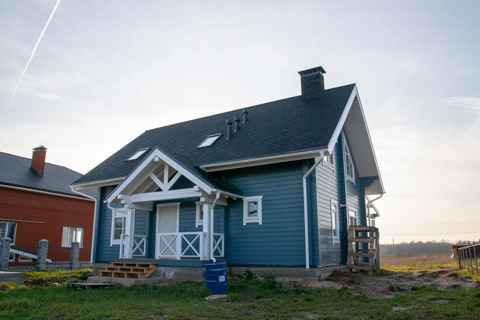 Небольшой дом из бруса в Кадницах