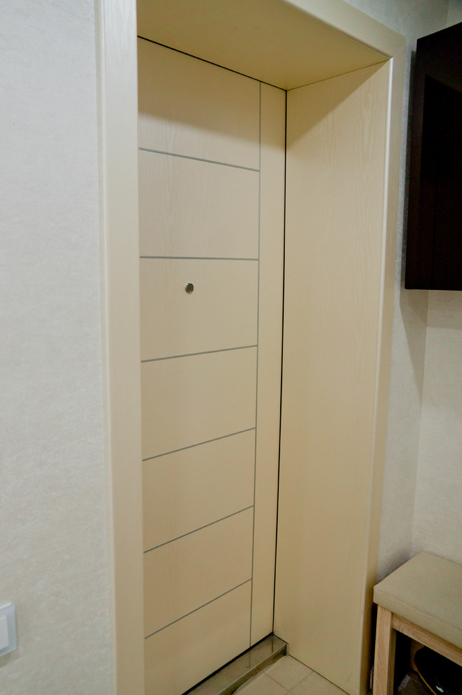 Квартира в современном стиле с элементами этно для молодой семьи