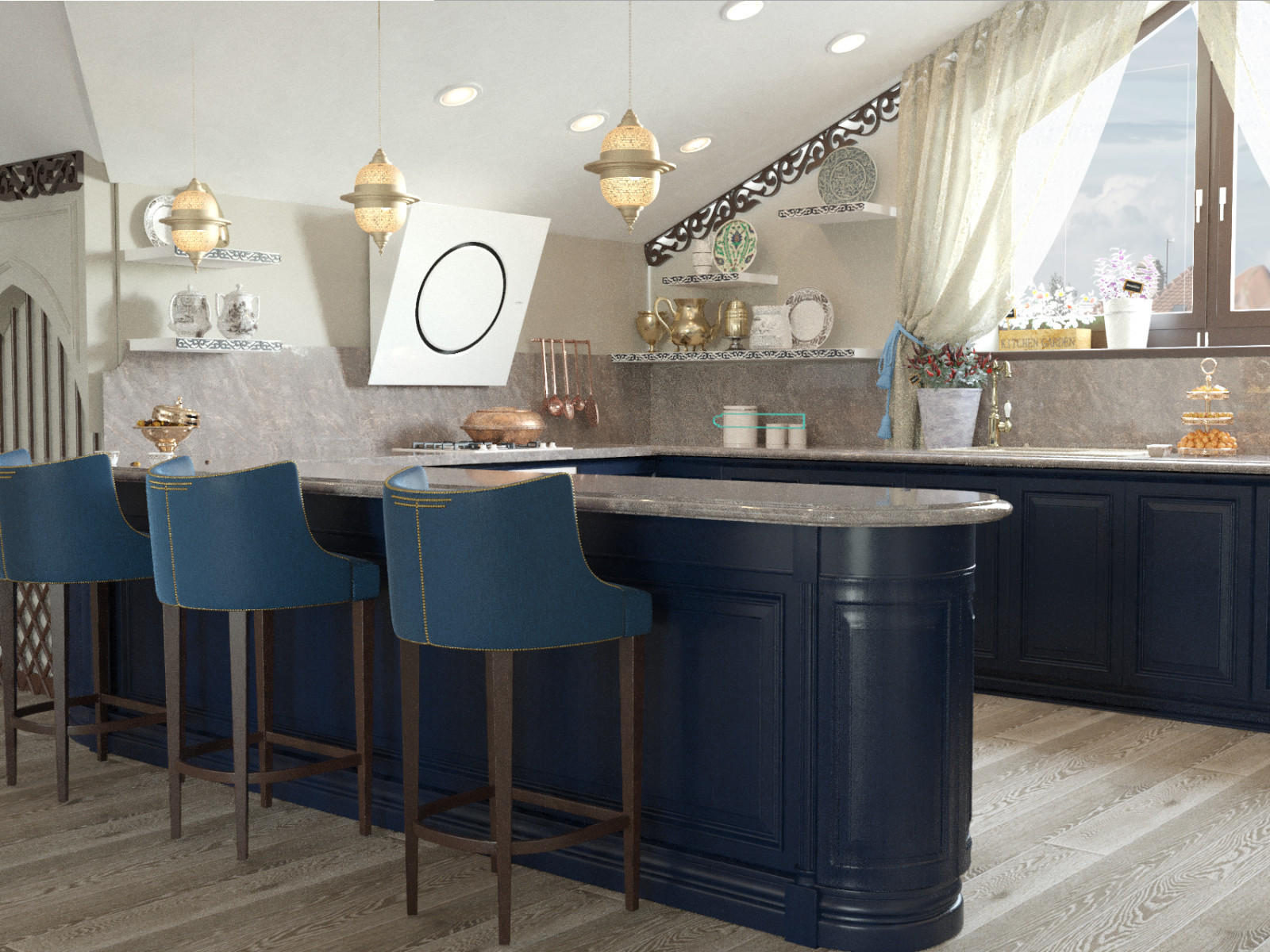 Казахская комната