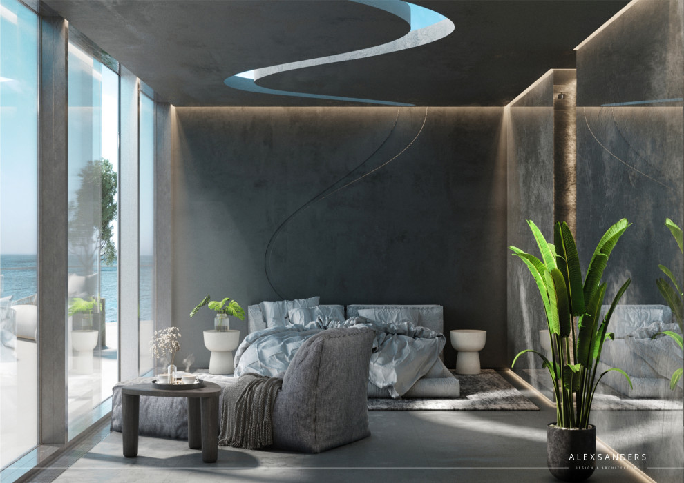 Визуализация интерьера Reef Residence, Сочи