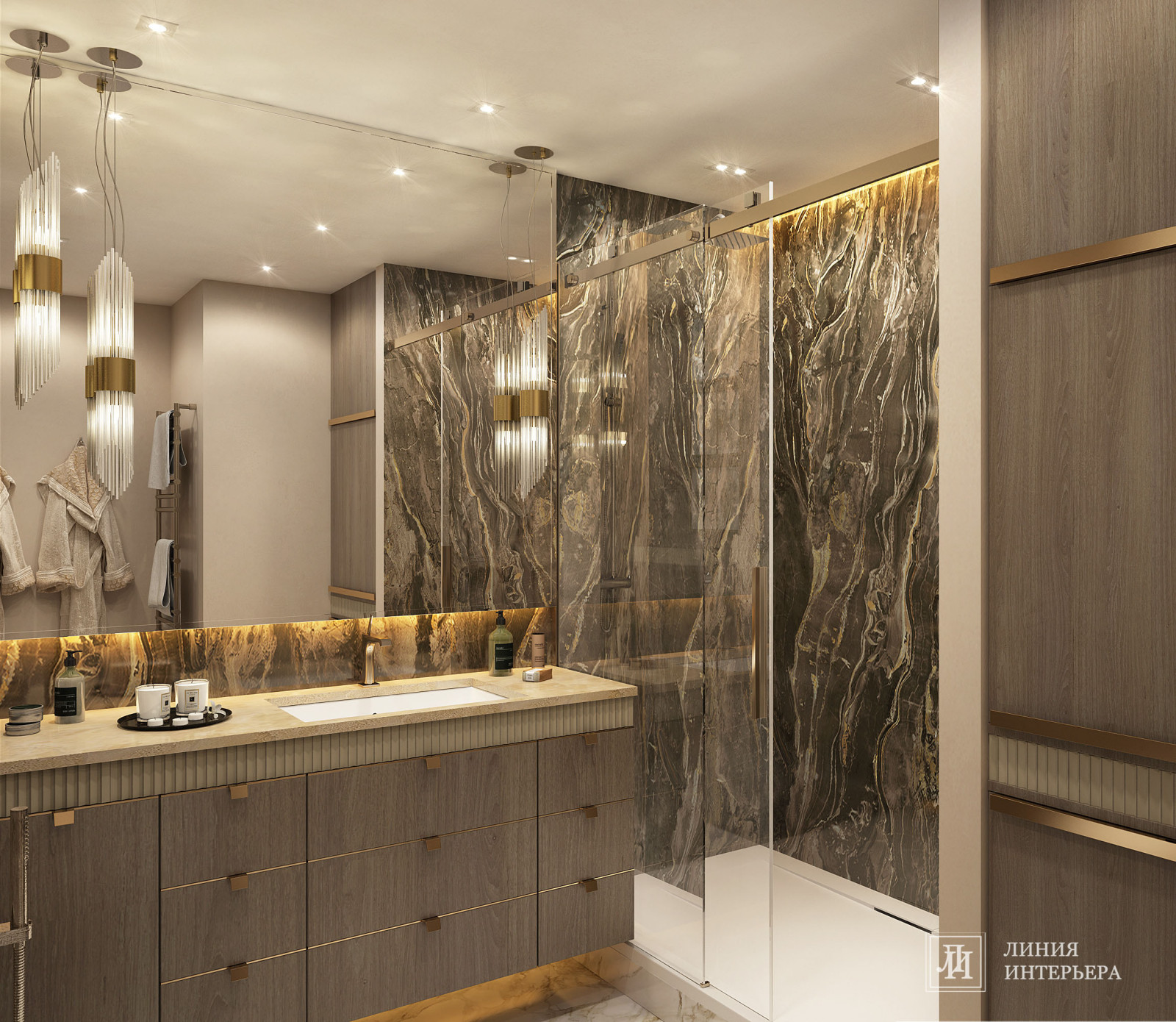 Дизайн интерьера 2-х уровневой квартиры