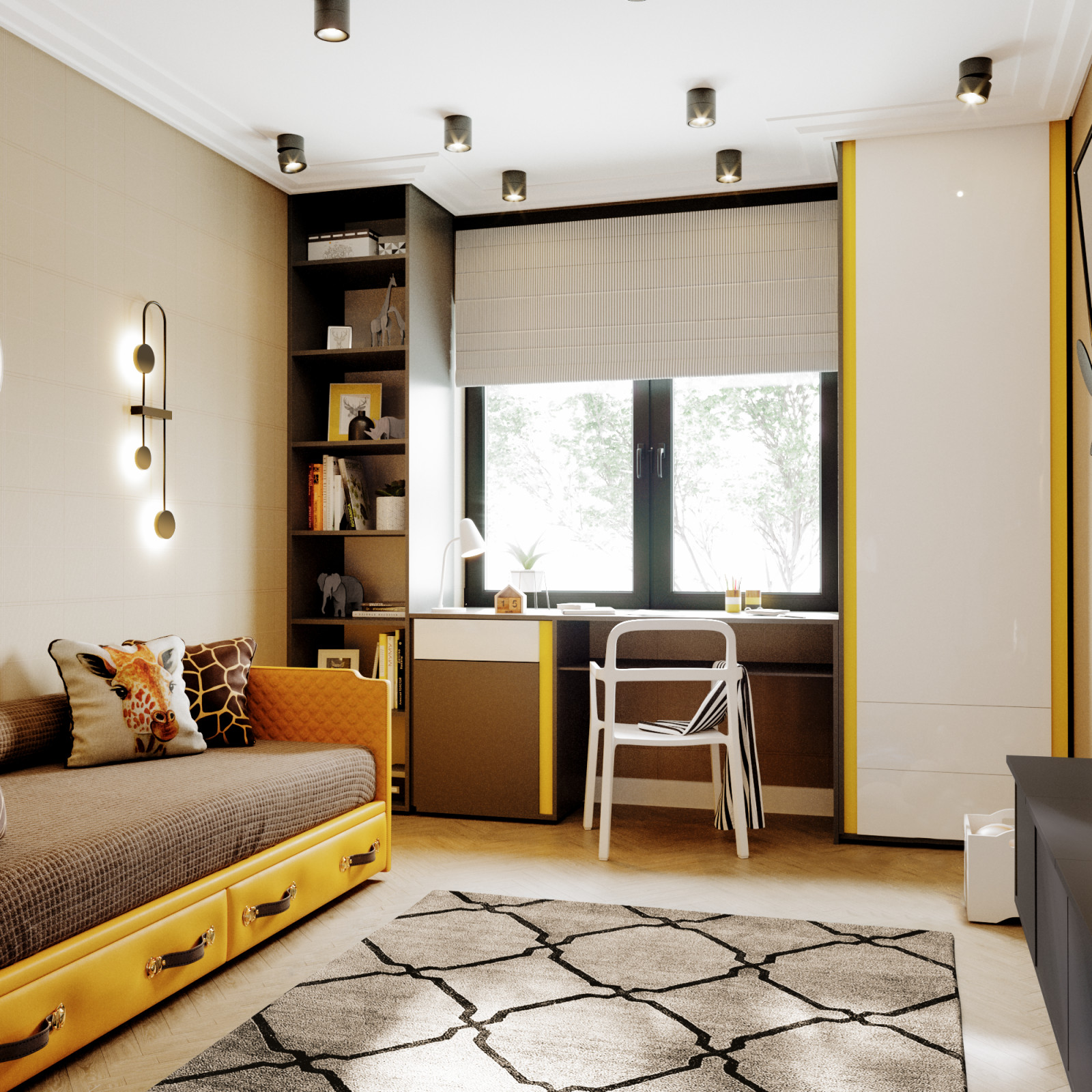 Трехкомнатная квартира Солнечный остров