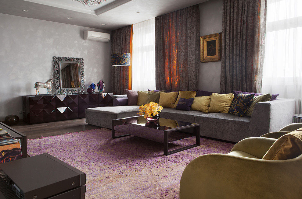 яркая гостиная