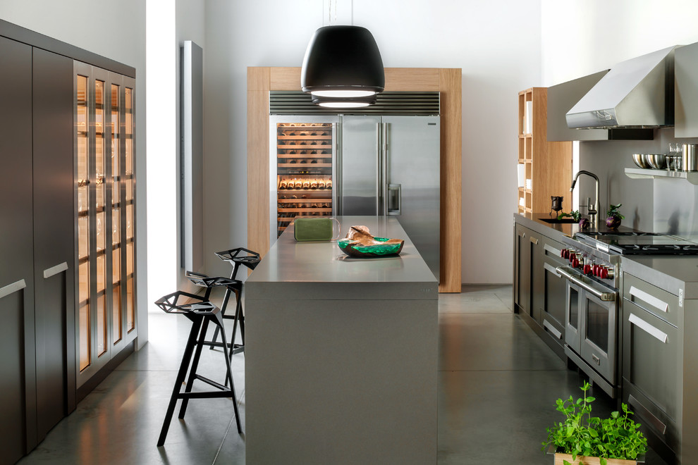 Винные шкафы в интерьере