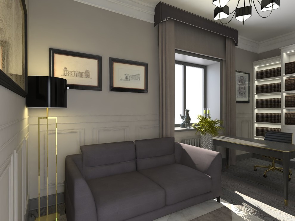 Квартира в Минске.рабочий кабинет.