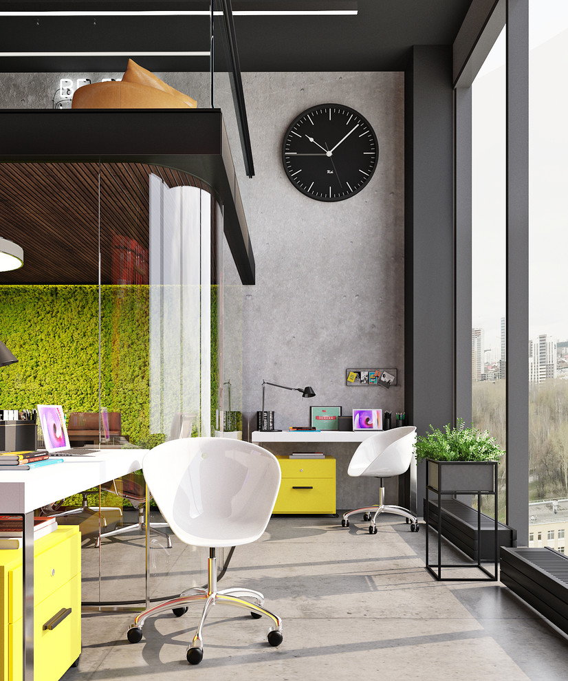 Лофтовый open space в офисном пространстве