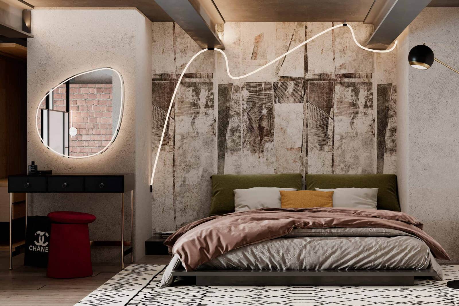 Дизайн и ремонт квартиры в ЖК «Джаз» — Харизматичный лофт